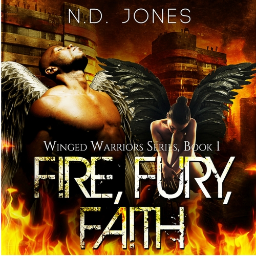 Fire Fury Faith African American Angel Romance by ND Jones