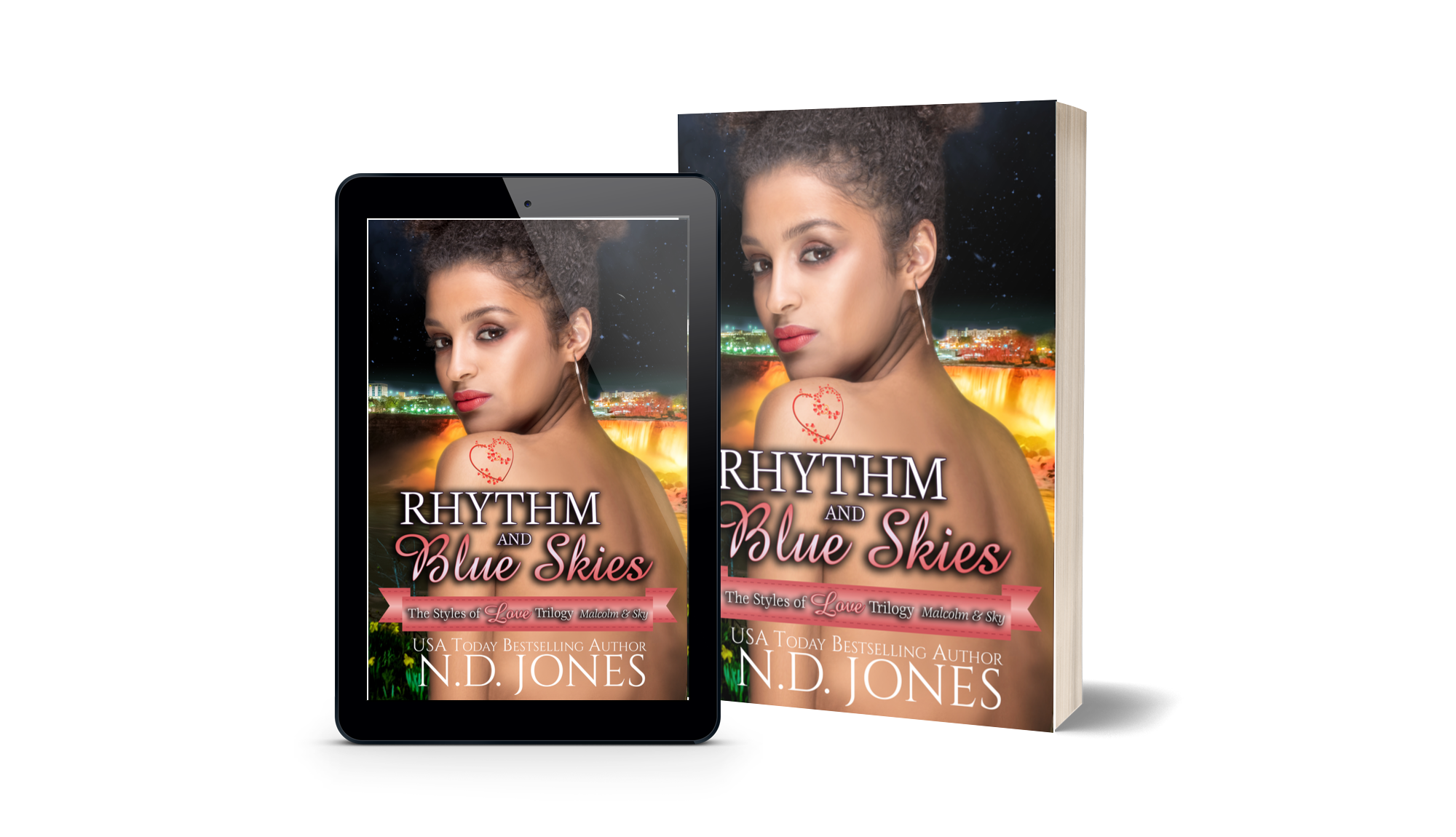 Rhythm and Blue Skies Contemporary Romance by ND Jones