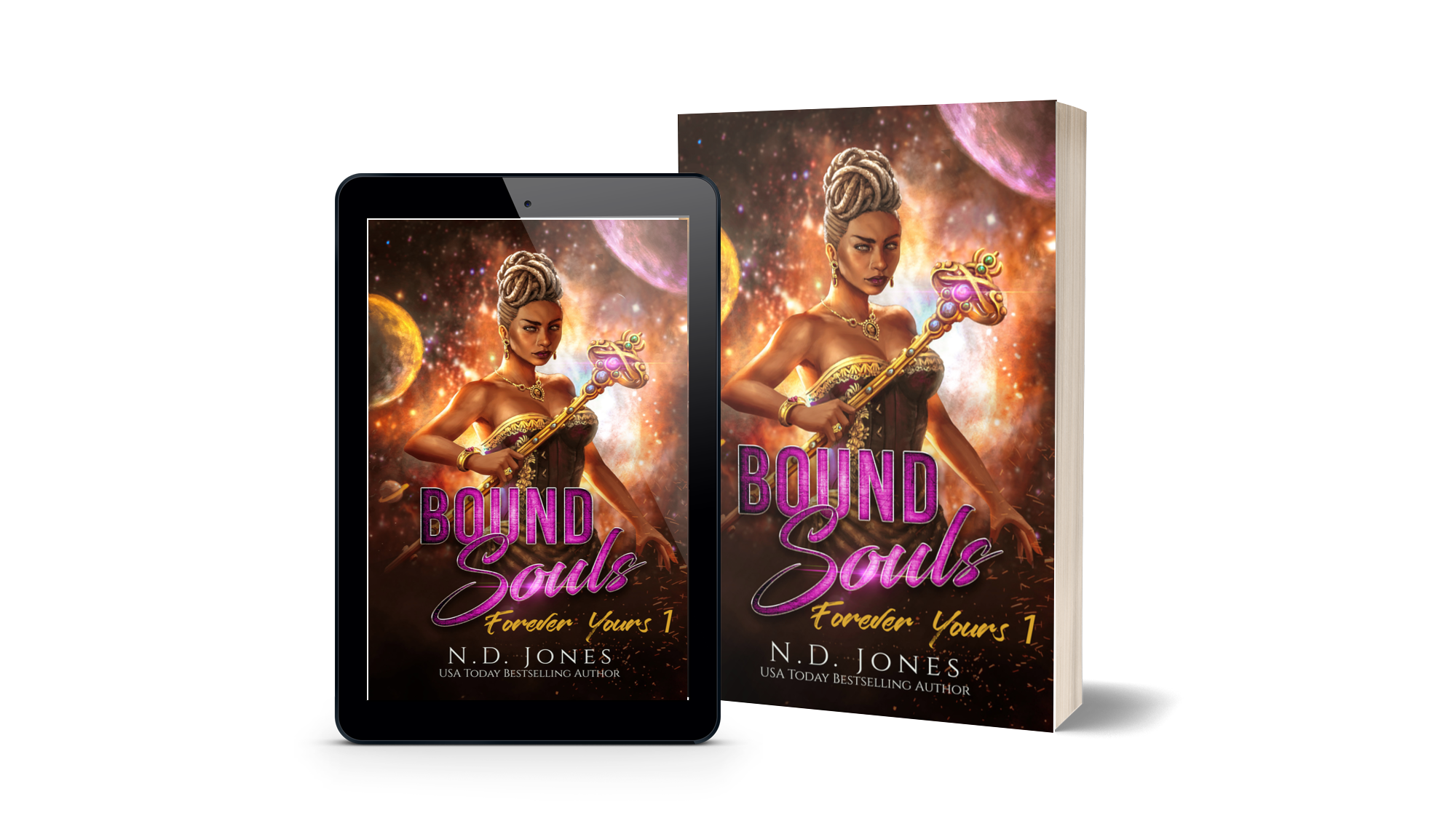Bound Souls Fantasy Romance Women's Fiction by ND Jones
