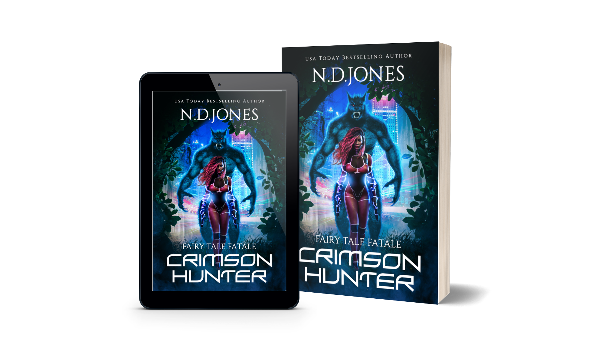 Crimson Hunter A Red Riding Hood African American Retelling by ND Jones
