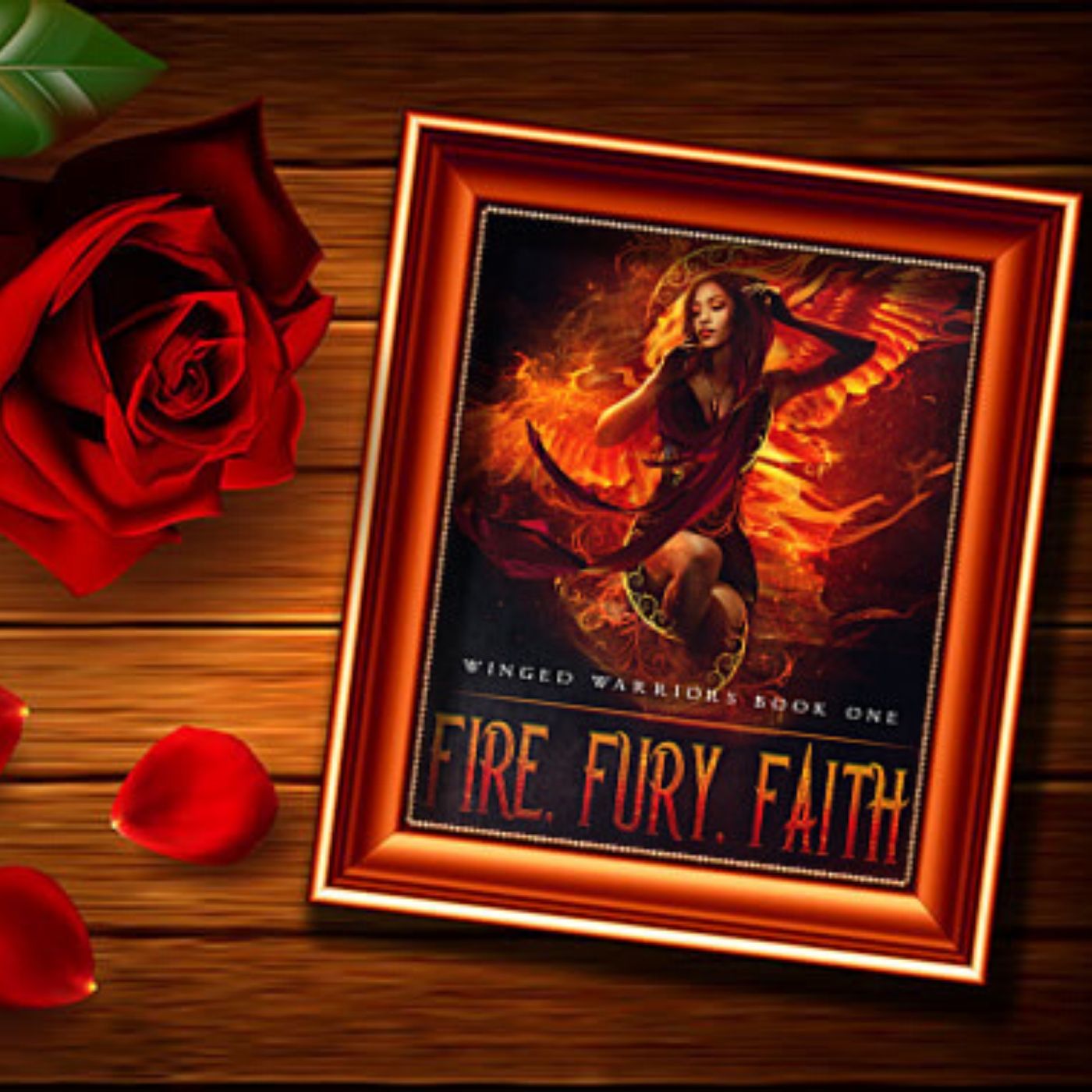 Fire, Fury, Faith African American Fantasy Angels by ND Jones