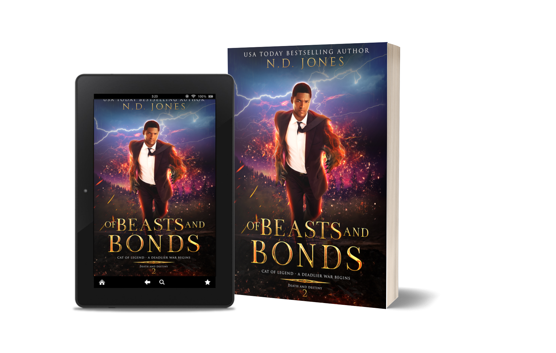 Of Beasts and Bonds African American Witch and Shapeshifter Paranormal Romance by ND Jones