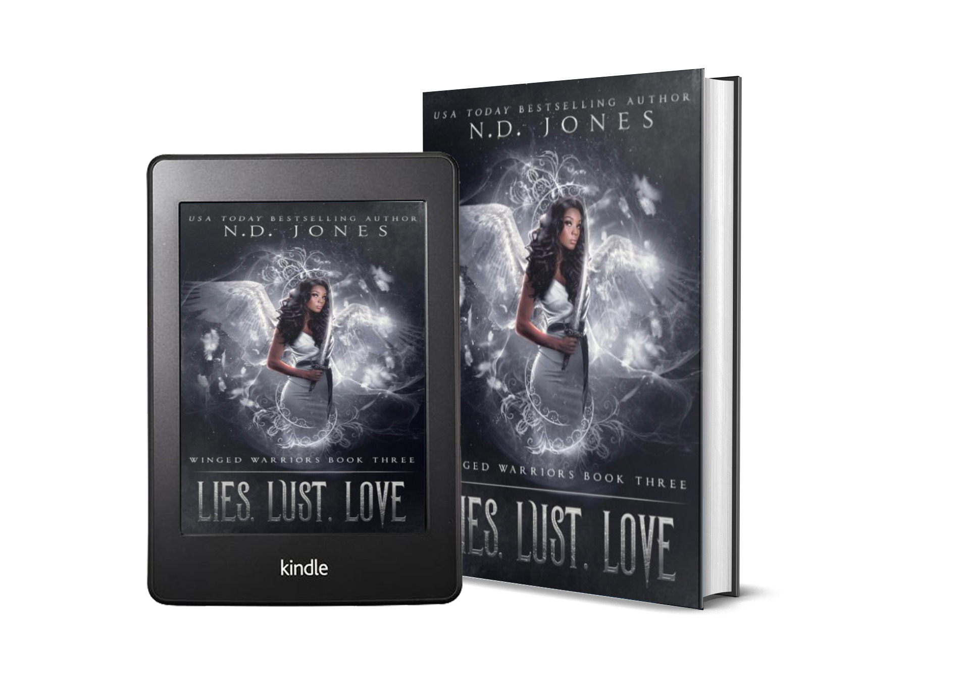 Lies Lust Love African American Angel Paranormal Romance by African American Romance Author ND Jones