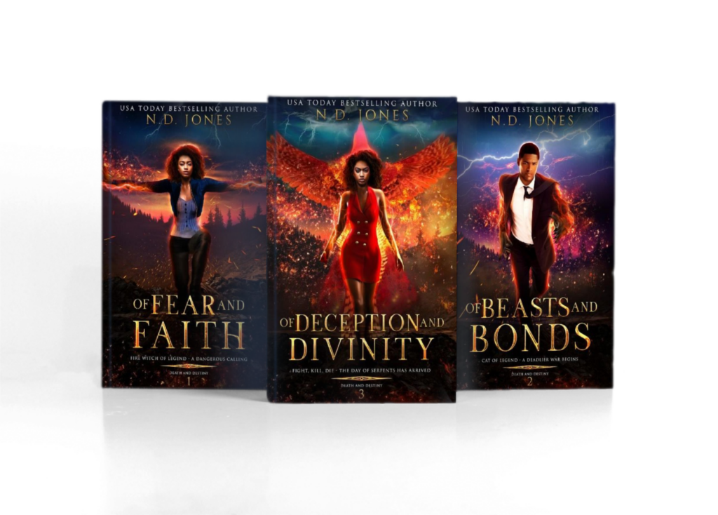 Death and Destiny Complete Series by ND Jones