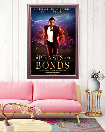 Of Beasts and Bonds Witch and Shapeshifter Urban Fantasy Romance by ND Jones