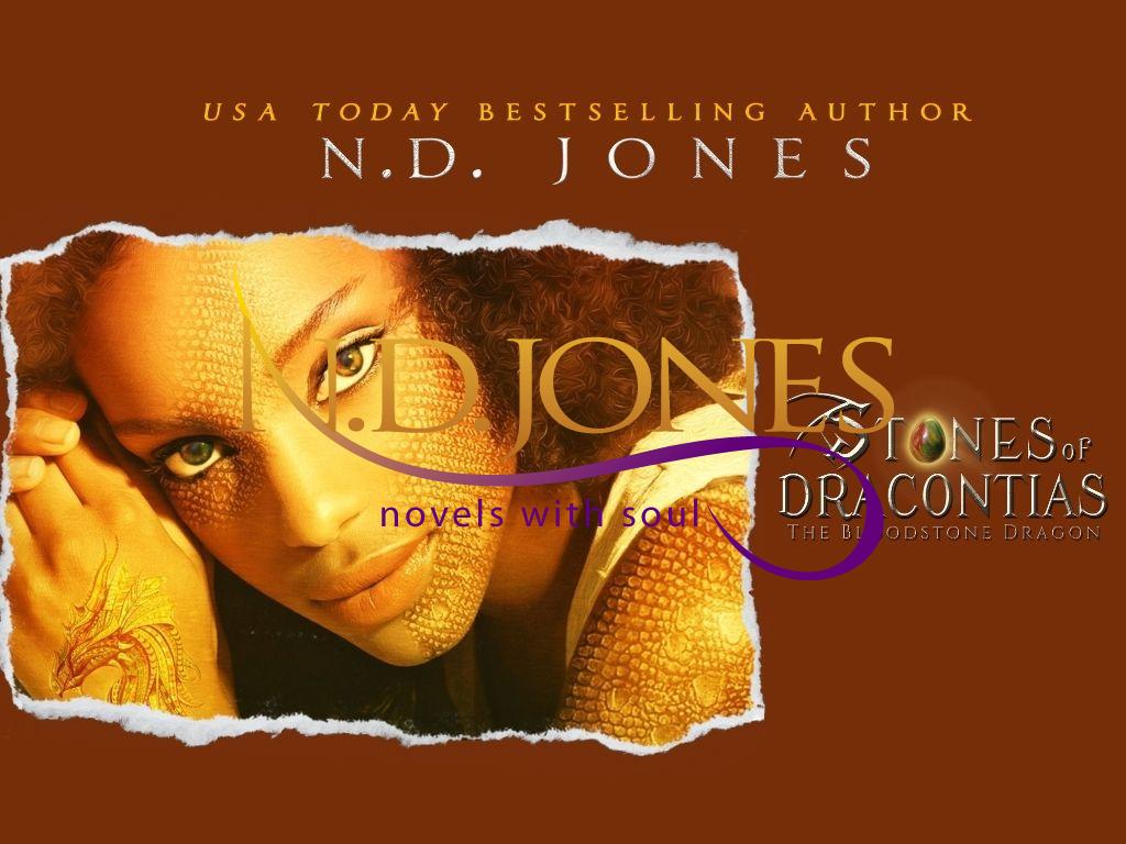 Stones of Dracontias Wallpaper Black Dragon Shifter Fantasy by ND Jones